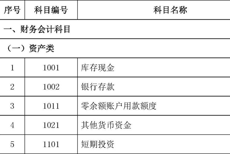 最新会计科目编号详解及应用分析